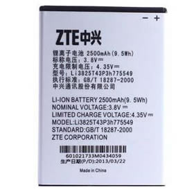 Smartphone Accu voor ZTE Li3825T43P3h775549